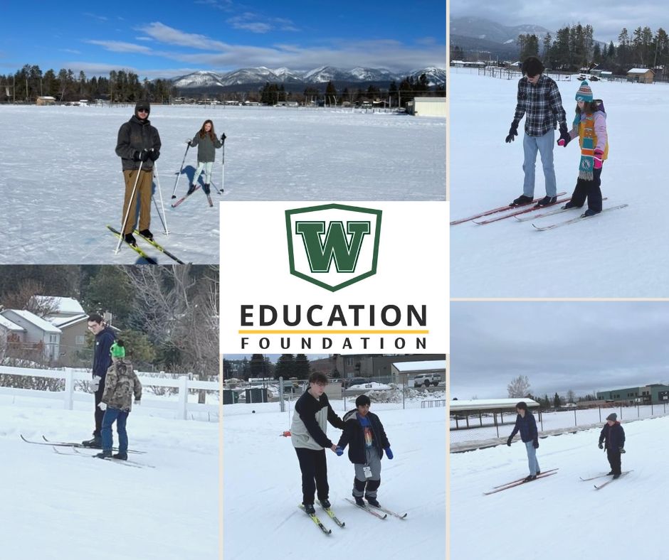 Nordic Ski with Whitefish Students